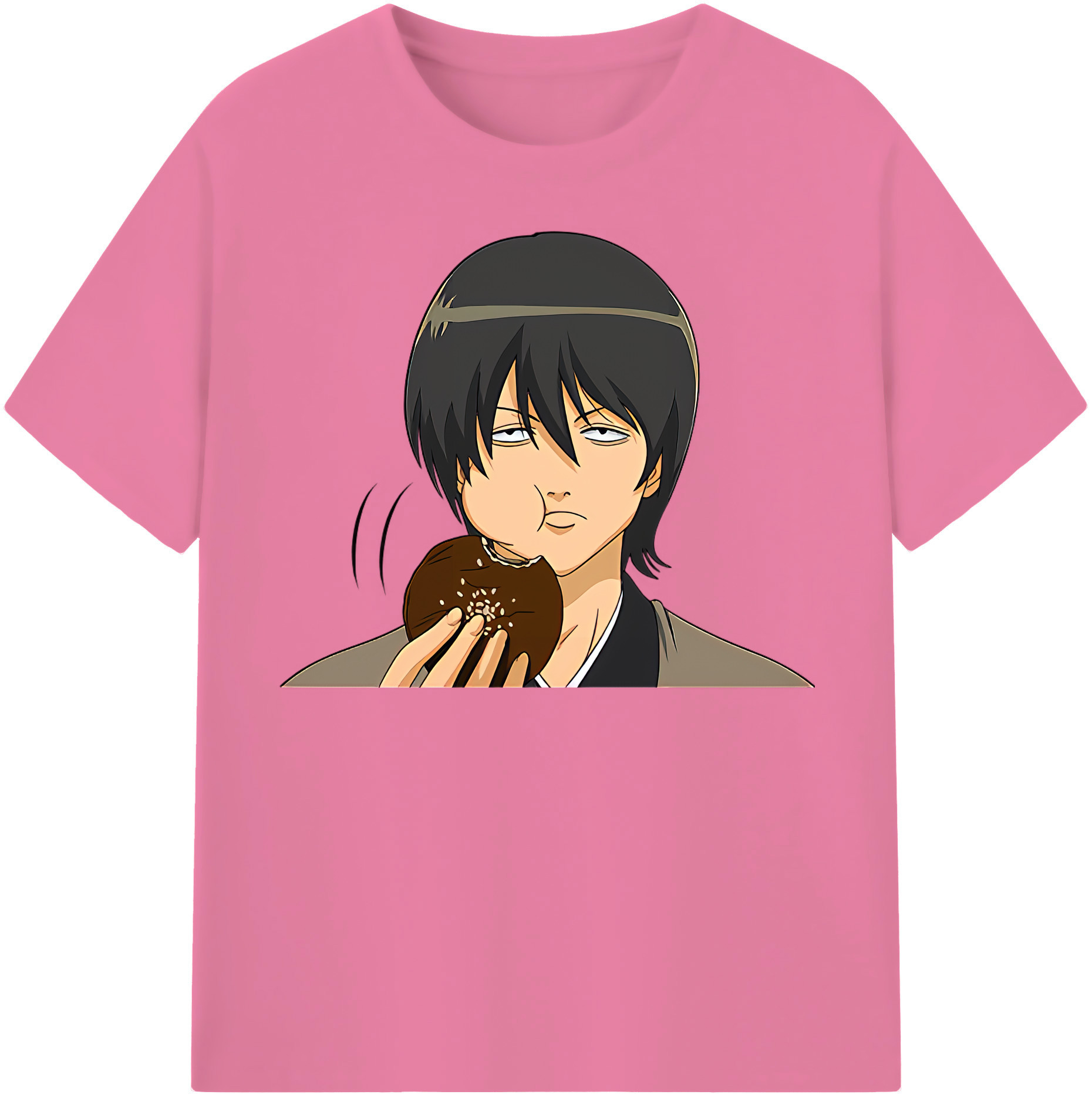 （画像用） ぎんたま 坂田銀時（さかたぎんとき） 神楽 志村新八（しむら しんぱち） GINTAMA Sakata Gintoki Kagura Shimura Shinpachi 綿100％半袖Tシャツ（フロントプリント）